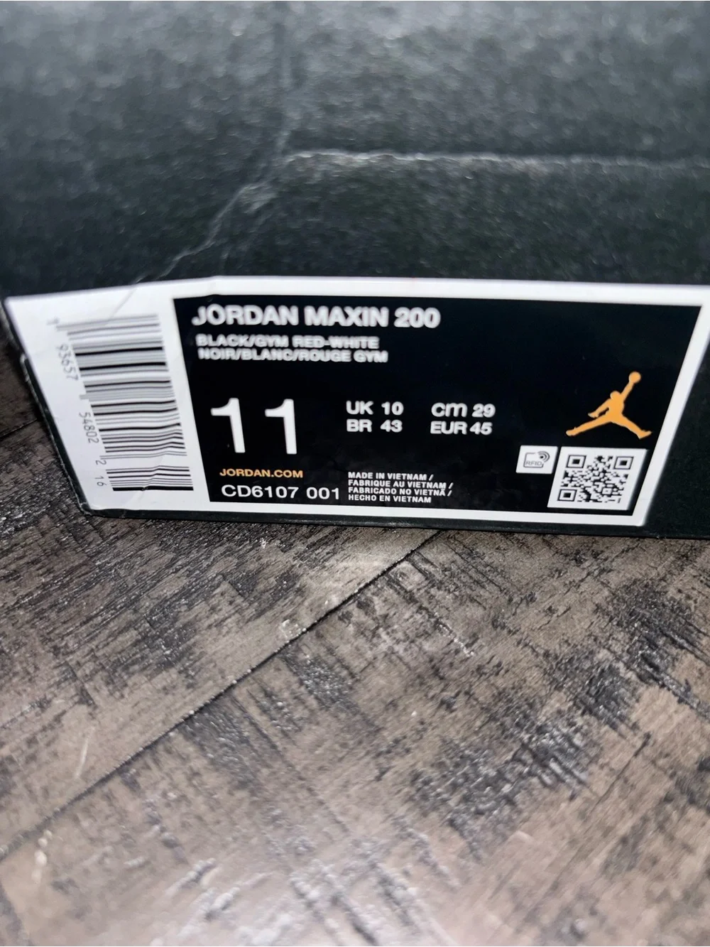 Jordan Maxin 200 sneakers MENS SZ 11